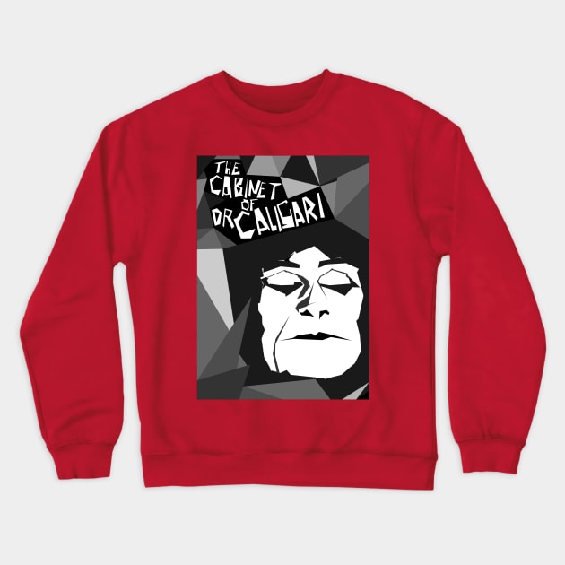 The Cabinet Of Dr. Caligari - The Somnambulist. Crewneck Sweatshirt by OriginalDarkPoetry